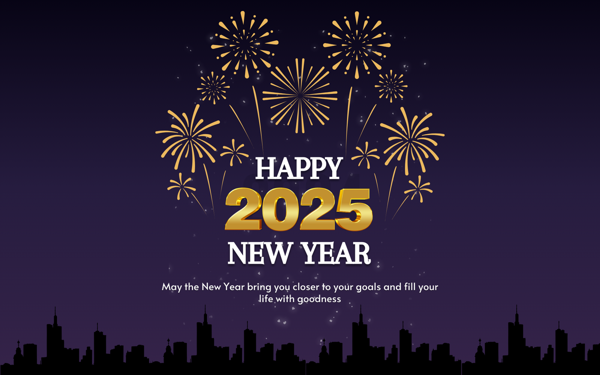 2025 Happy New year Wishes images and Gifs to share with your friends