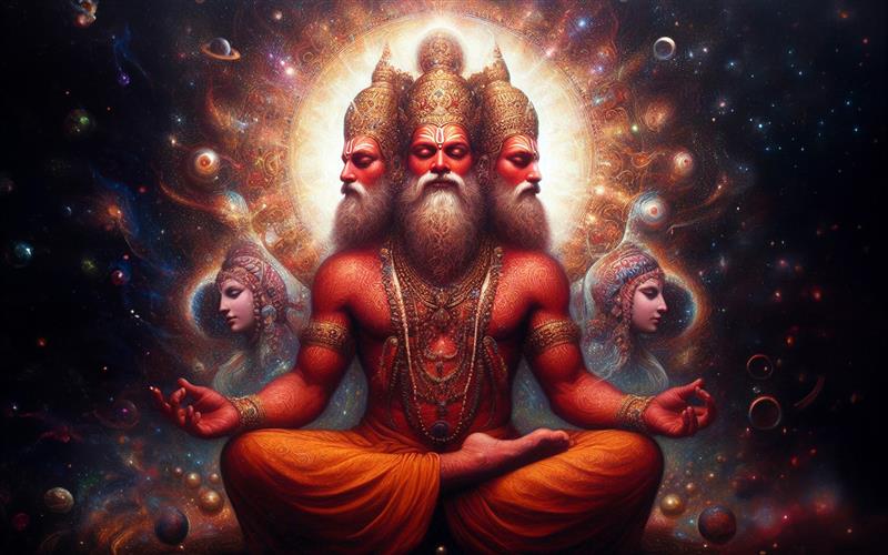 The Myth Behind Lord Brahma’s Four Faces: Creation, Knowledge, and the Lost Fifth Head