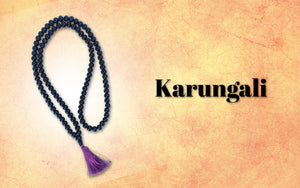 Who can wear a karungali and what day must it be worn
