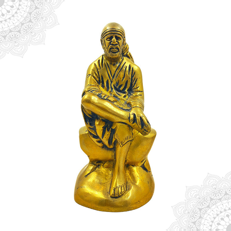 Sai Baba Brass Idol